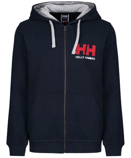 Picture of HELLY HANSEN m jopica 34163 597 LOGO FULL ZIP HOODIE