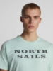 Picture of NORTH SAILS m majica 692793 0784 T-SHIRT WITH LETTERING sea water