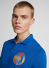 Picture of NORTH SAILS m polo majica 692355 0788 PRINTED POLO SHIRT snorkel blue