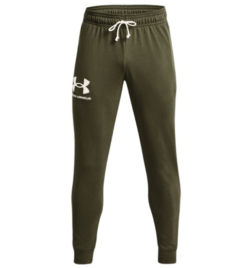 Picture of UNDER ARMOUR m hlače 1361642-390 RIVAL TERRY JOGGERS