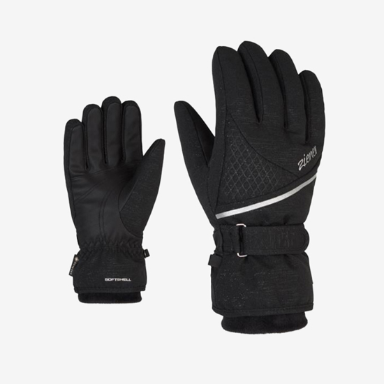 ZIENER ž smučarske rokavice 801183 12 KIANA GTX black