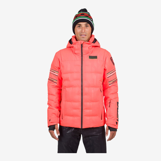 ROSSIGNOL m smučarska bunda RLMMJ29 316 HERO DEPART SKI JACKET neon red