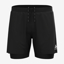 ODLO m hlače 322562 15000 THE MEN'S ZEROWEIGHT 5 INCH 2 IN 1 RUNNING SHORTS black