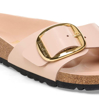 BIRKENSTOCK natikači 1026496 MADRID BIG BUCKLE -narrow- high shine new beige