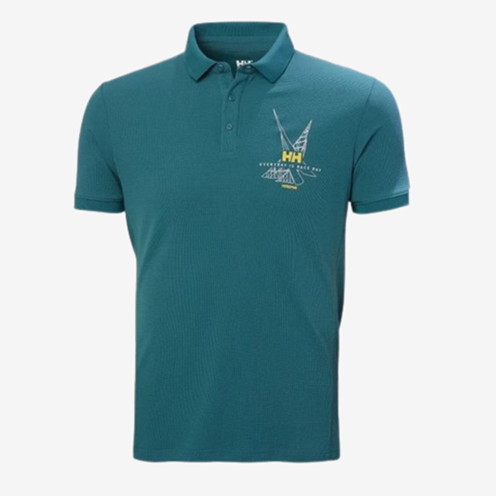 HELLY HANSEN m polo majica 34416 453 HP RACE SAILING POLO dark creek