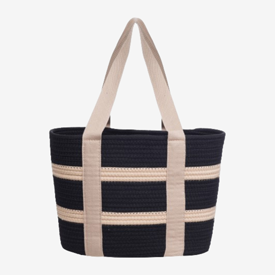 LUHTA torbica 5 35906000L 990 OTSOINEN ONE black beige