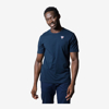 ROSSIGNOL m majica RLKMY02 715 LOGO PLAIN TEE dark navy