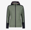 CMP ž jopica 34L6986 E452 UNLIMITECH FRENCH TERRY FLEECE salvia